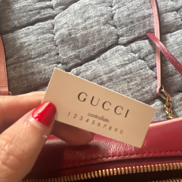 Gucci GG Marmont Red/Pink - Picture 3 of 6